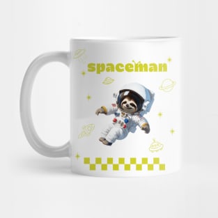 Sloth Spaceman Mug